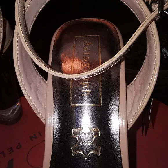 M&S AUTOGRAPH LEATHER SANDALS - Picture 4 of 5